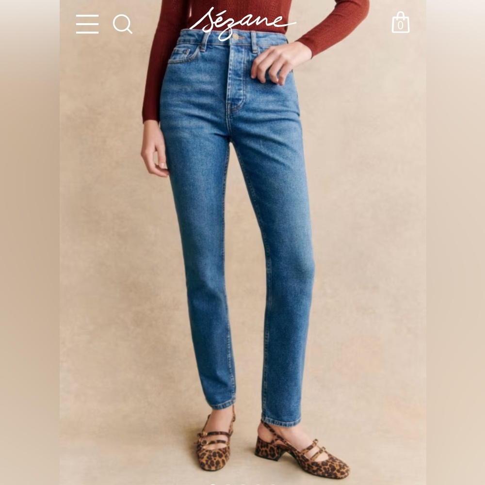 Sezane Brut Sexy Jeans - Picture 2 of 6